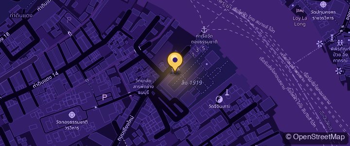 แผนที่ศาลเจ้าแม่หม่าโจ้ว ล้ง 1919