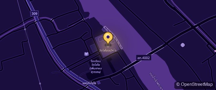แผนที่วัดไชโยวรวิหาร (วัดเกศไชโย)